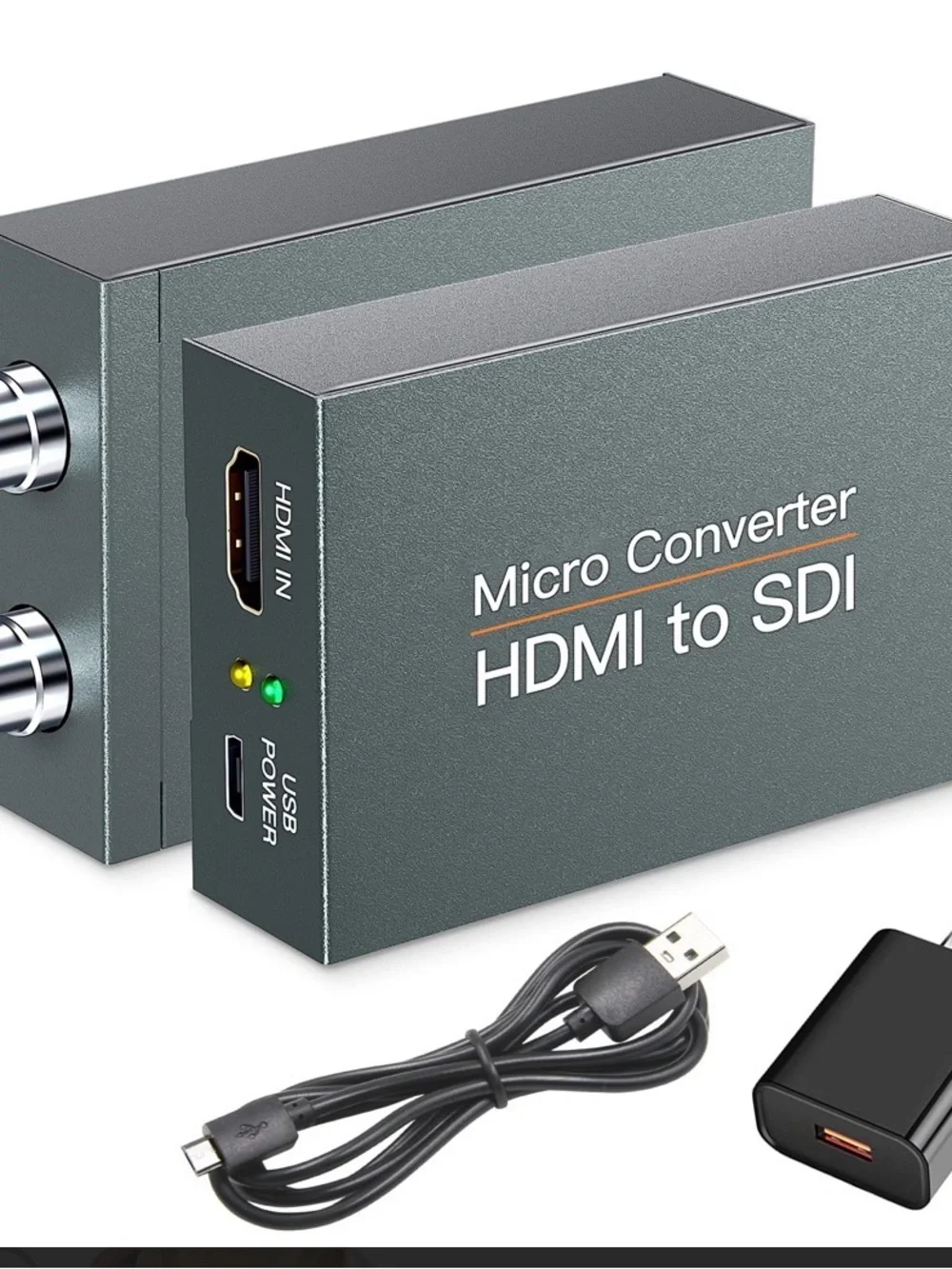Micro Converter HDMI to SDI Adapter - Gray